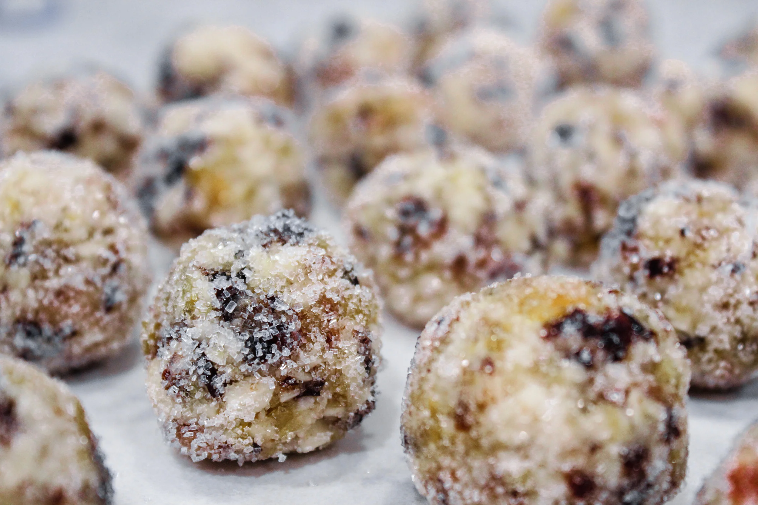 YBL Holiday Sugar Plums, a boldly spiced and healthy energy ball.