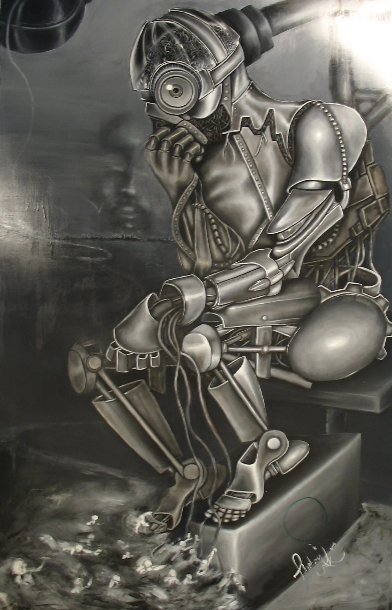 "The Thinker" Print
