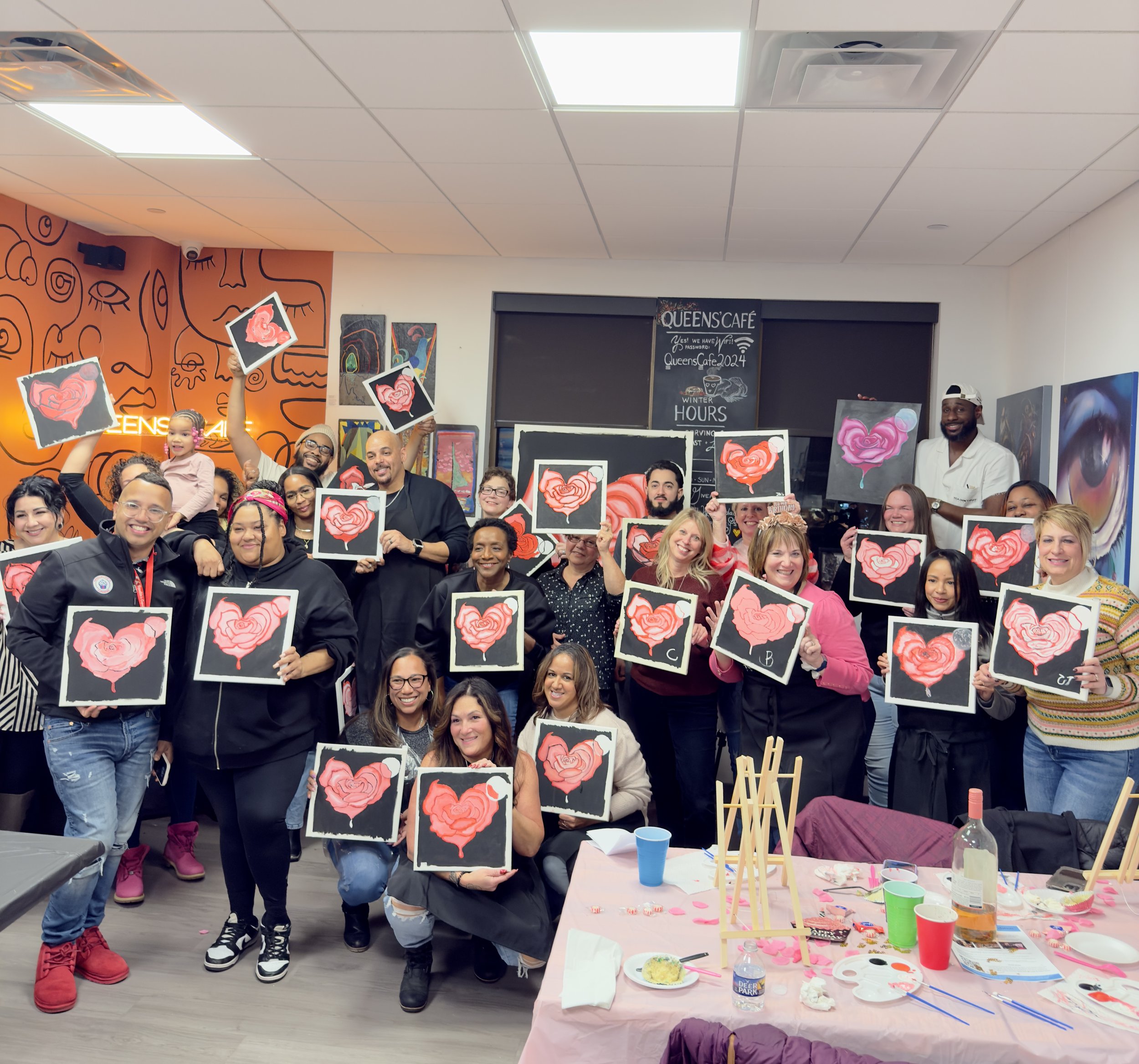 Expressions of Love: Paint, Sip, &amp; Vibe Experience 💕