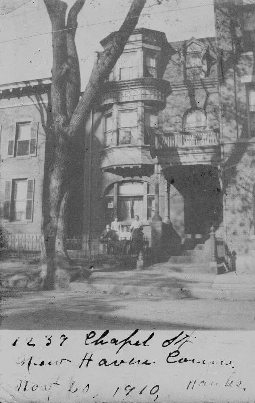 1239 Chapel St., now parking lot