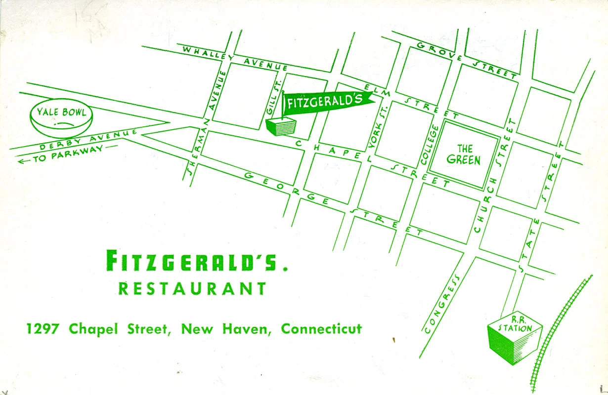 Fitzgerald's Restaurant, 1297 Chapel St.