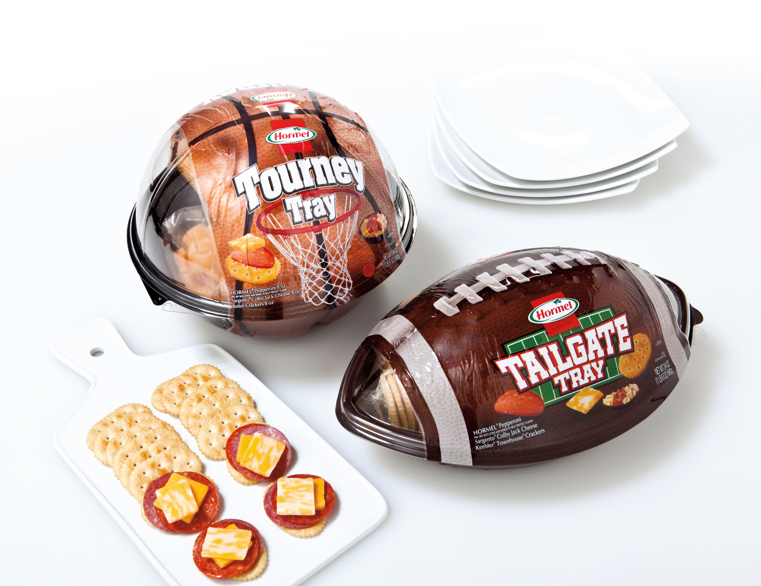HORMEL®: SEASONAL, TEAM-THEMED PARTY TRAYS See how we helped Hormel extend their line beyond the traditional party tray.