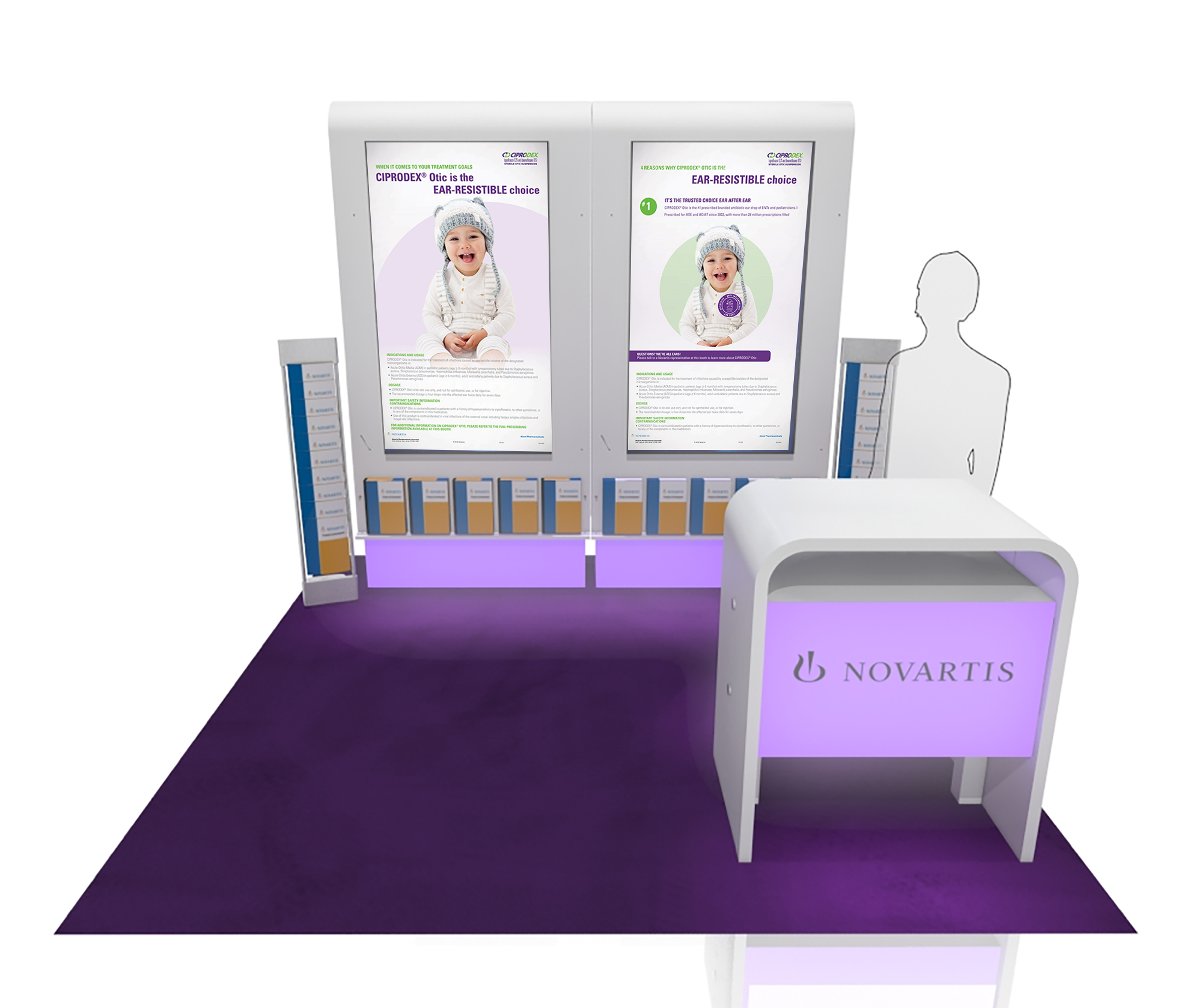 NAPNAP Convention Booth Rendering