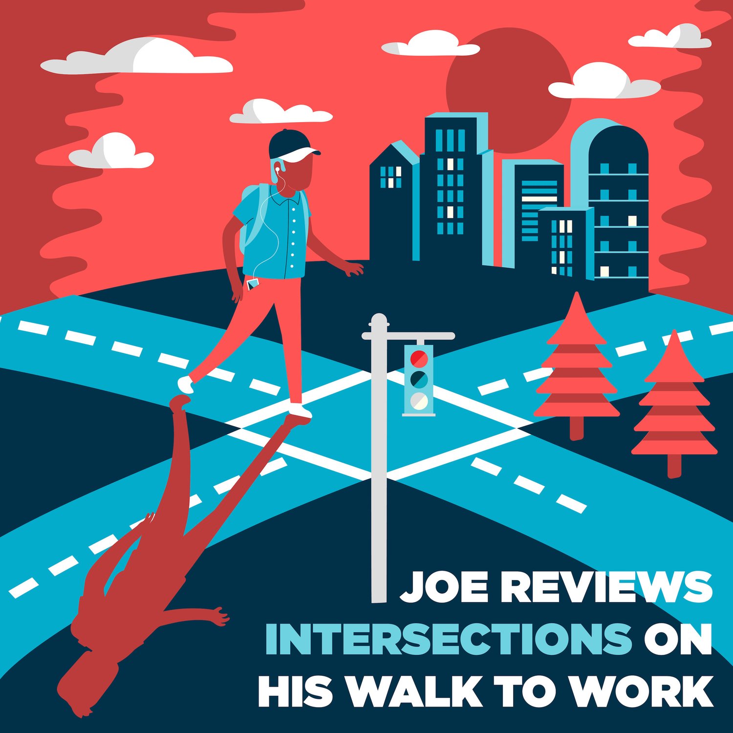 Joe Reviews Intersections on the Way to Work