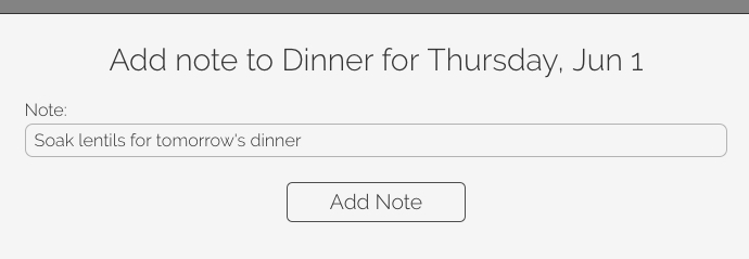 Set yourself reminders for the day before