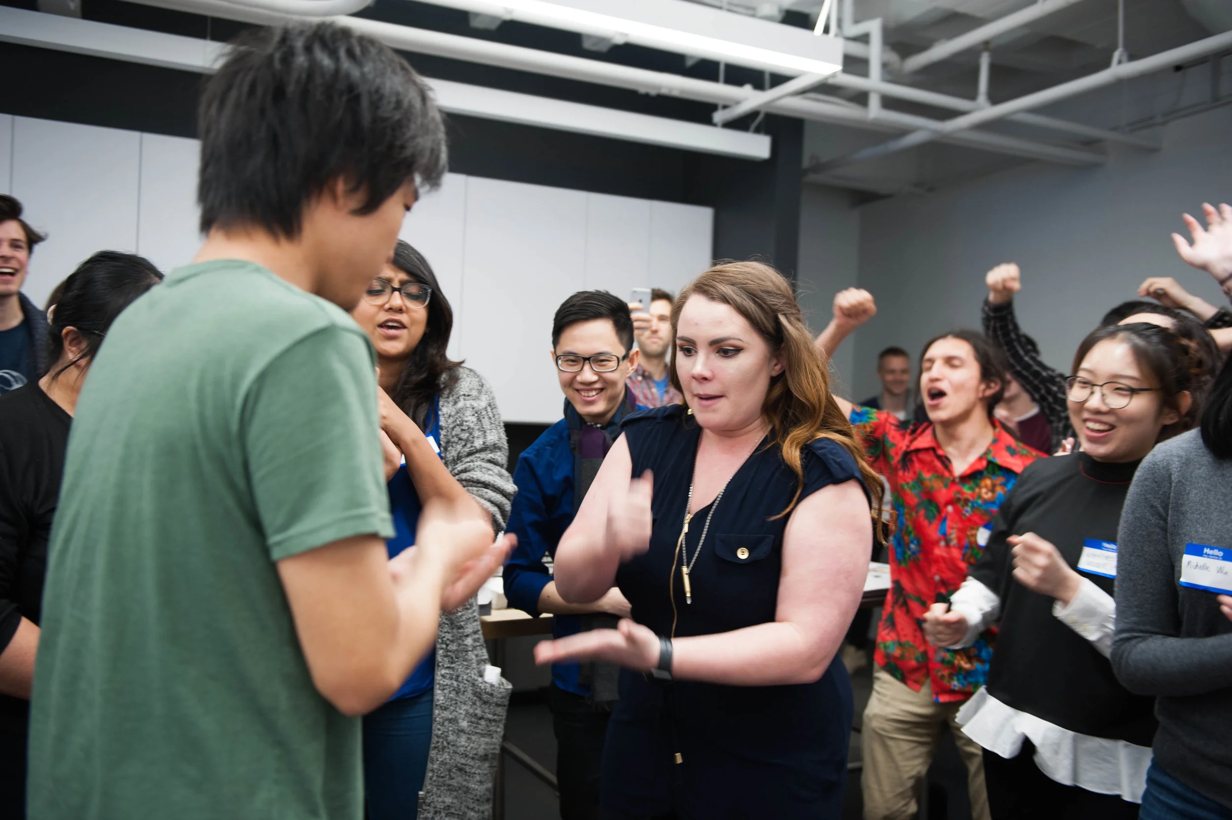 Students compete in the Summer Lab Makeathon. (Tiffany Knight, IDEO)