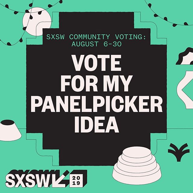 Panelpicker for @sxsw 2019 is now live! Vote for our panel (link in bio) with Panos Panay, Imogen Heap, Janet Snowden (IBM), and Grainne McNamara (PWC) to discuss &quot;Sovereignty, Open Protocols &amp; Future of Music.&quot;