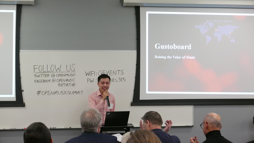  Will Wang,  Founder of Gusto,  presents a future use case on token economics for the music industry 