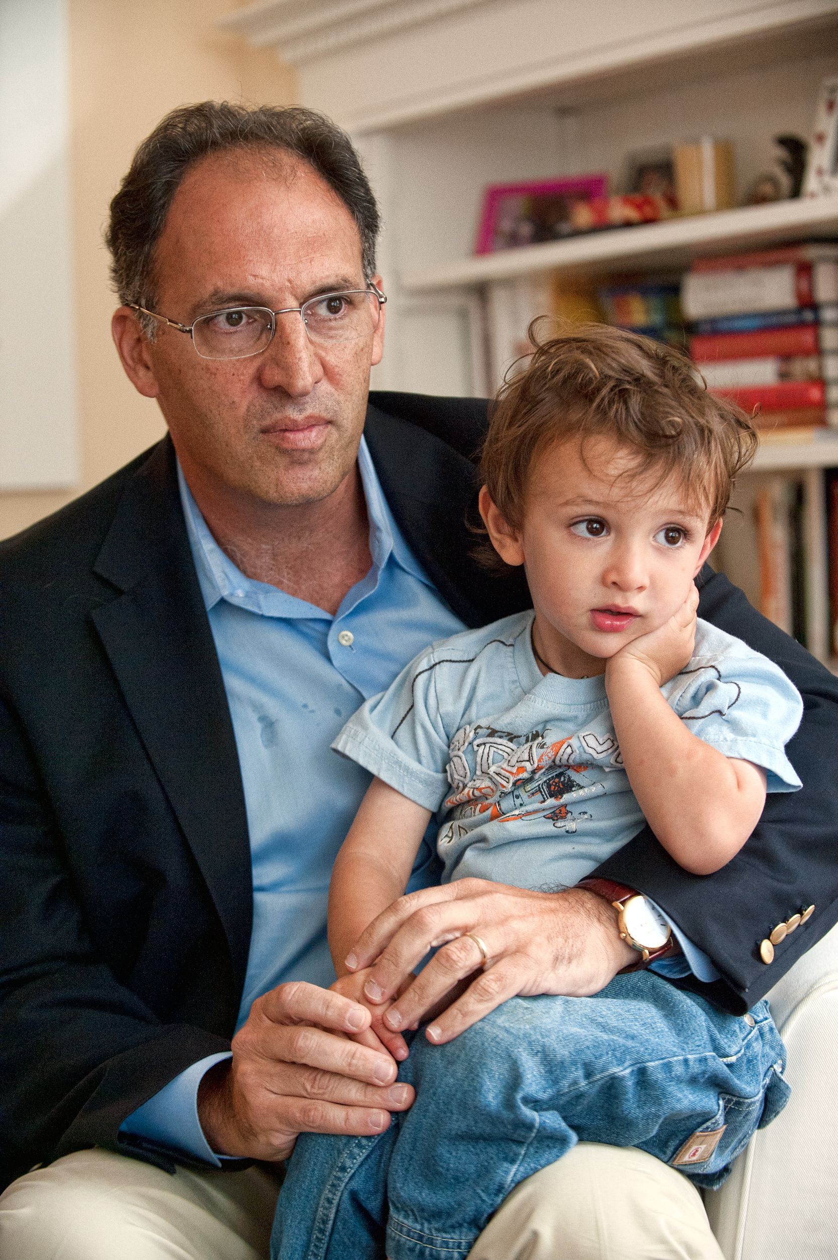  Alan Khazei with son 