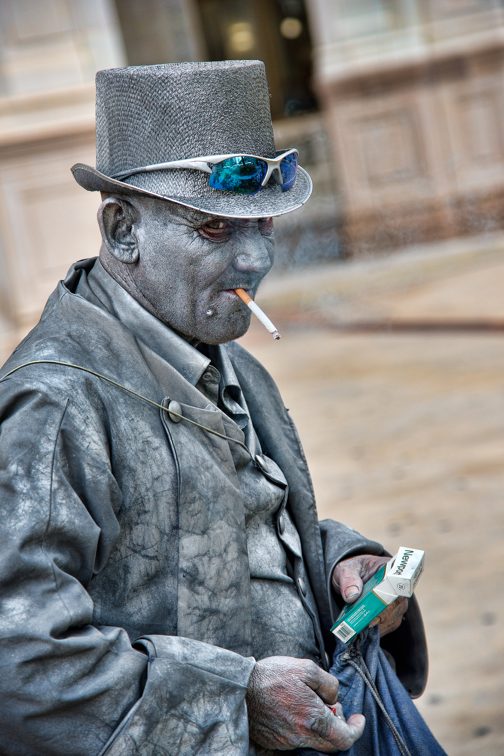  Chicago street performer 