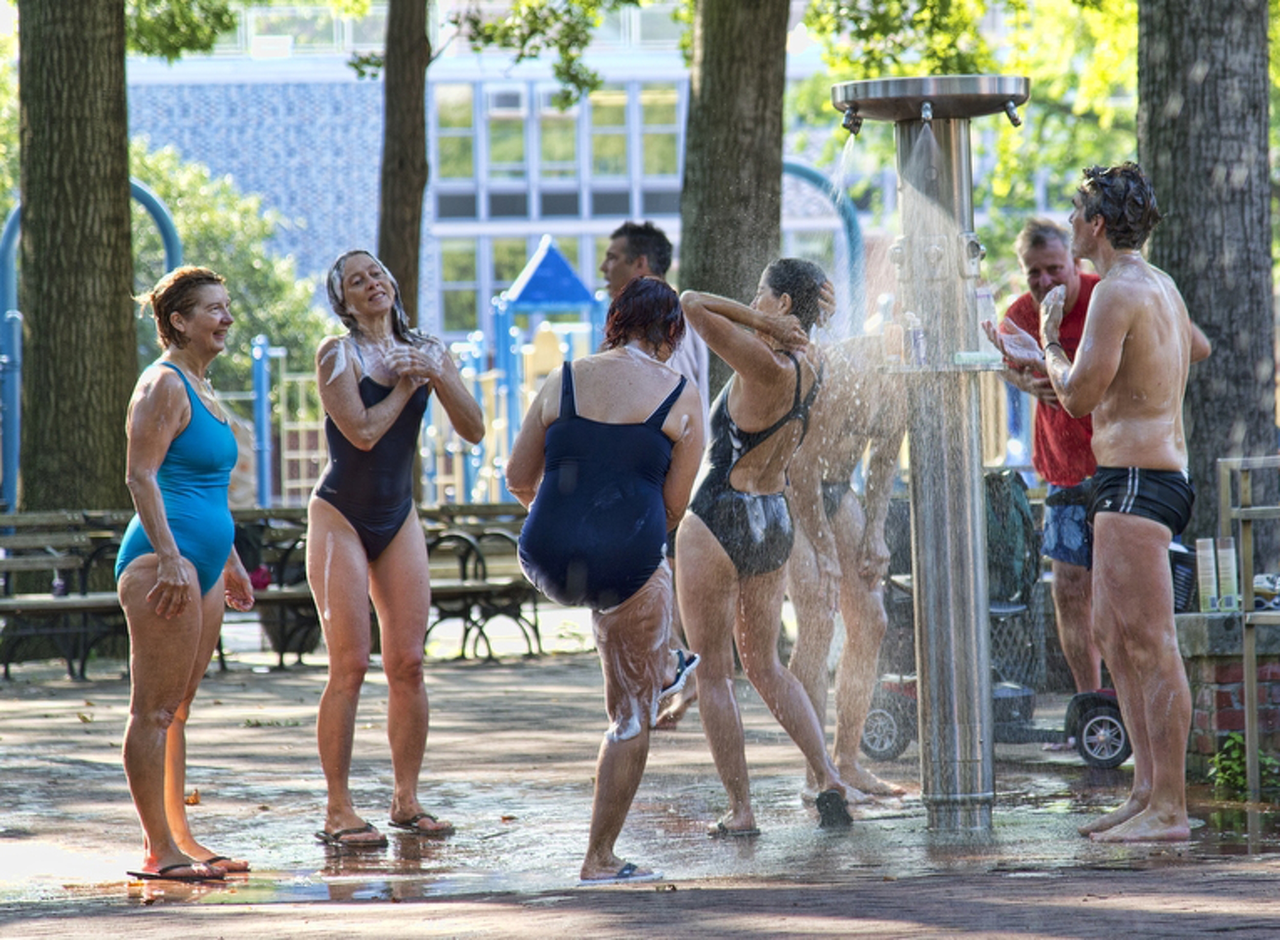  Bathers, Bryant Park 