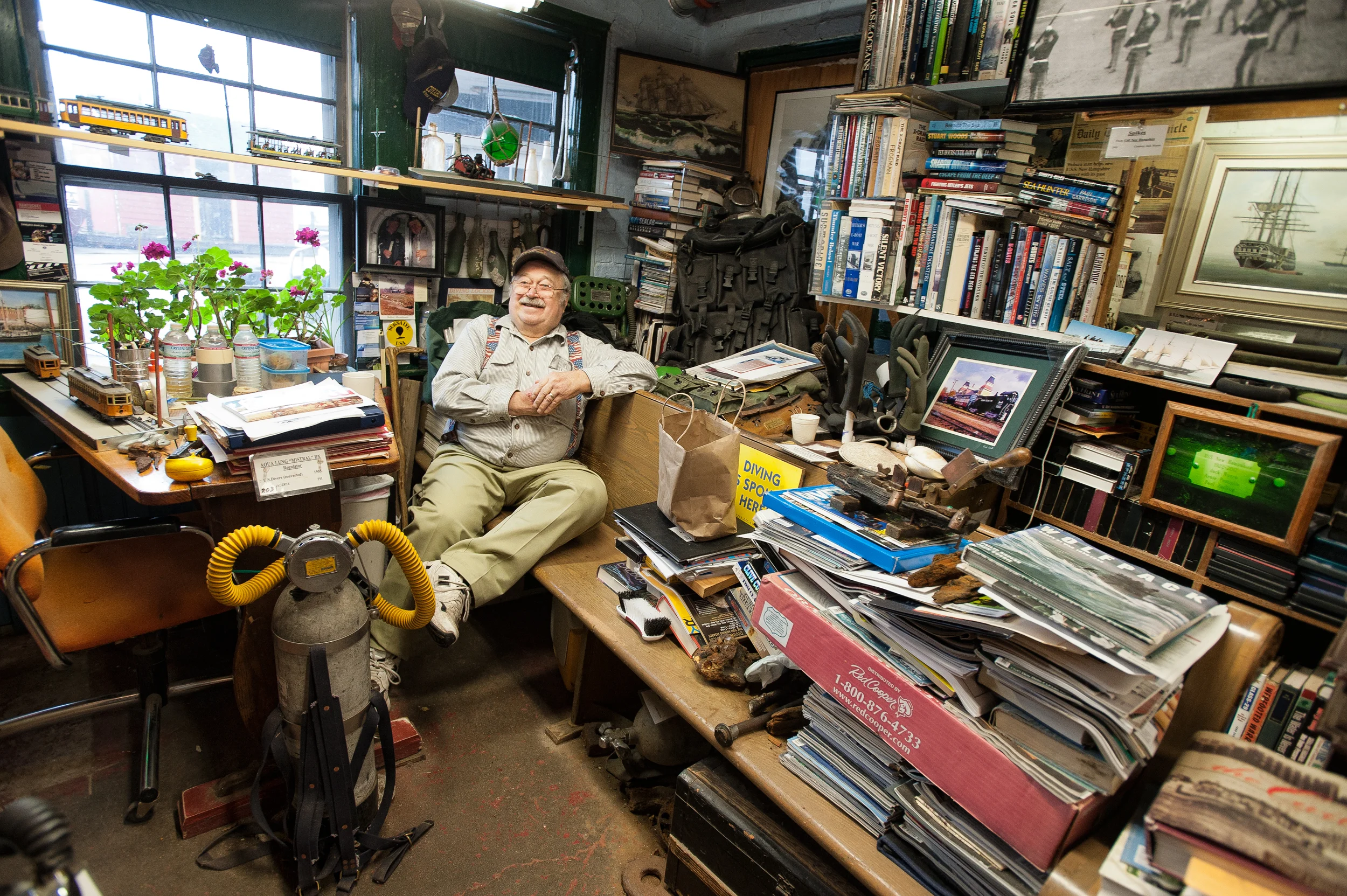 Curator, Gloucester Snorkeling Museum