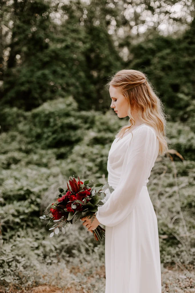 Jess + Ethan Georgia Elopement at Upatoi Creek