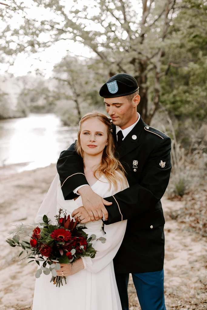 Jess + Ethan Georgia Elopement at Upatoi Creek