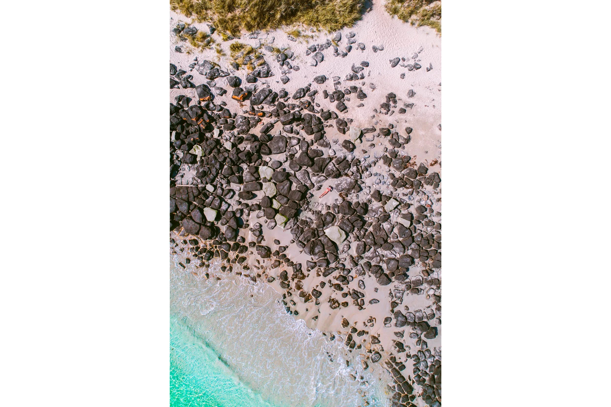 Among the Rocks on The Great Ocean Road