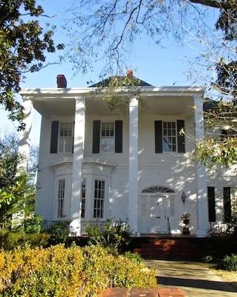 Homes on the Hill in Macon, Where Pittypat Refugeed