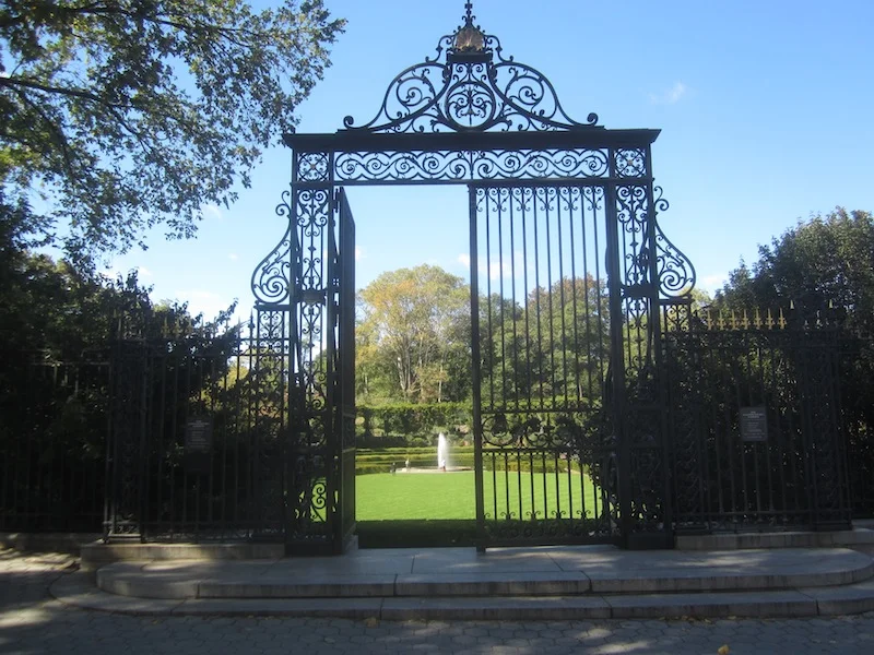 For days when a clipped hedge or Vanderbilt Gate is in order; A visit to the Conservatory garden in Central Park