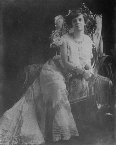 Although elegantly portrait might not suggest it, Margaret was a true sportswoman and loved the outdoors just as much as her husband.