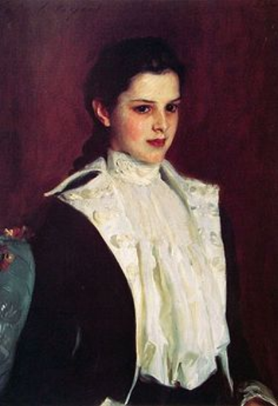 Alice Shepard portrait by John Singer Sargent