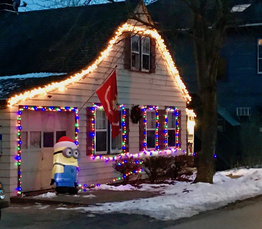 Minion on Maple Ave