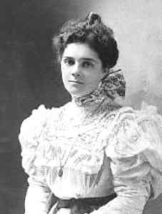 Alva as a young woman