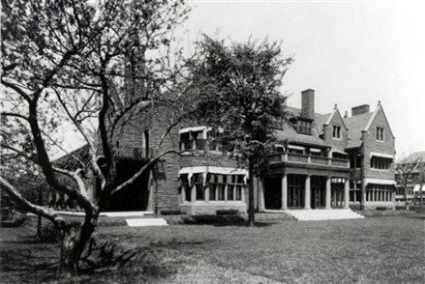 Rose Terrace, designed by Albert Kahn for the Dodges in 1910