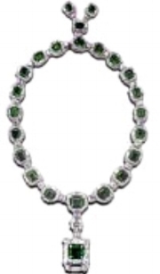 Emerald Necklace of Anna's auctioned by Christies in 1971