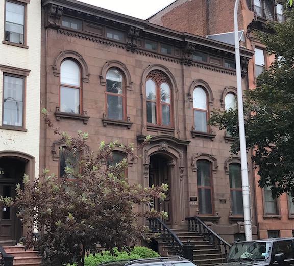 This Italianate Brownstone at 284 State St. was one of the earliest "mansion" scaled homes on State Street