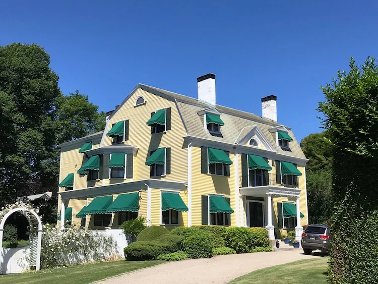 The Alman cottage was built in the 1880s on land subdivided off of McKim Mead and White's neighboring SUnnycroft