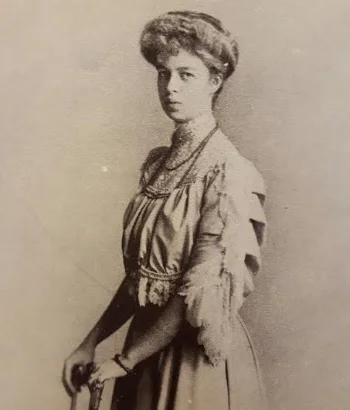 Eleanor Roosevelt duuring her debutante days