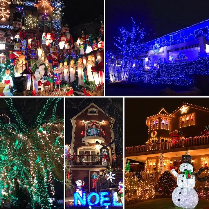 Holiday Lights in Dyker Heights