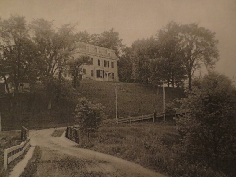A view of Riverside from below photo: Fenimore Art Museum Library, Cooperstown, NY, Florence Ward Local History Collection