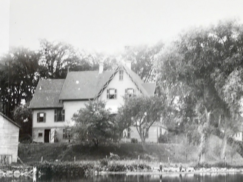 Rockmere, as seen from the river