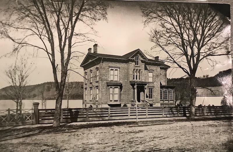 An early view of Glimmerview photo: Fenimore Art Museum Library, Cooperstown, NY, Florence Ward Local History Collection
