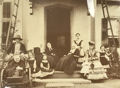 Mrs. Morehouse and her family photo: Fenimore Art Museum Library, Cooperstown, NY, Florence Ward Local History Collection
