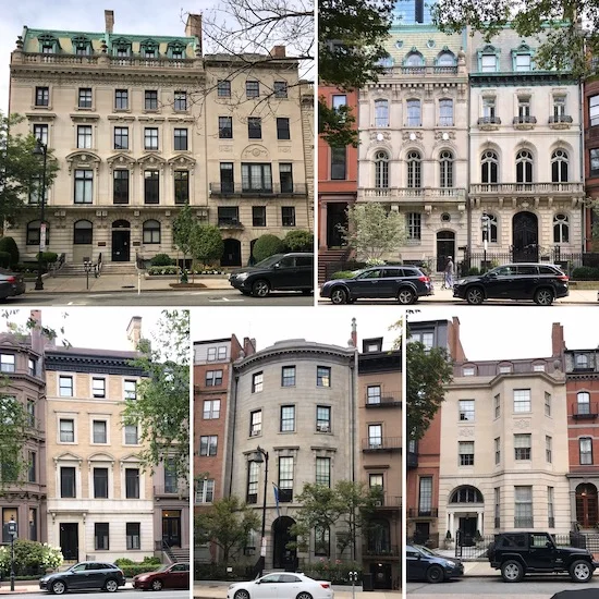 Looking at Some Lighter Shades of Pale in Boston's Back Bay