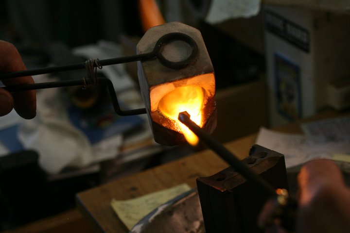 Traditional crafting skills are still used to actually cast and create your work of art.