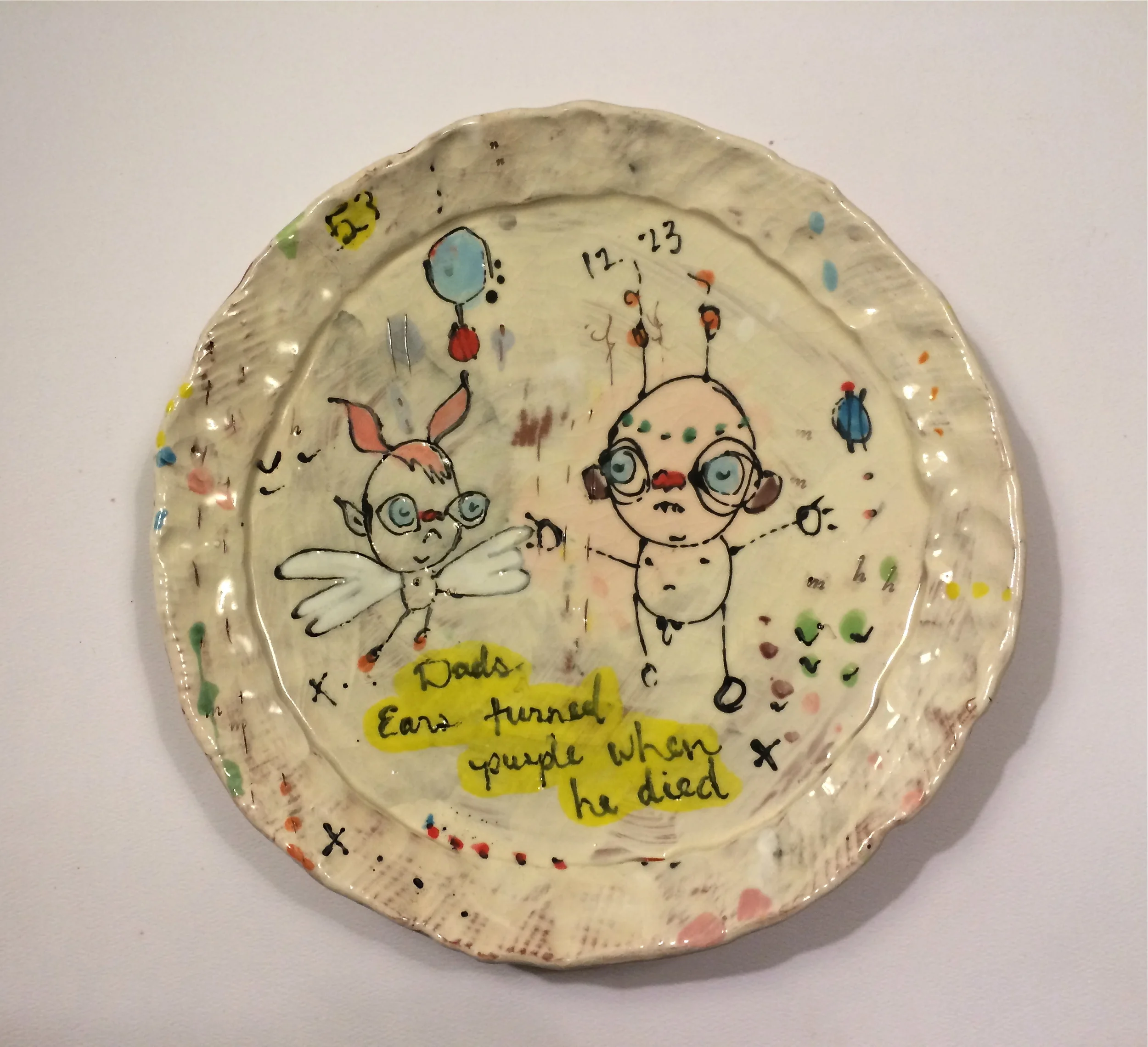 "Dads Ears Plate"