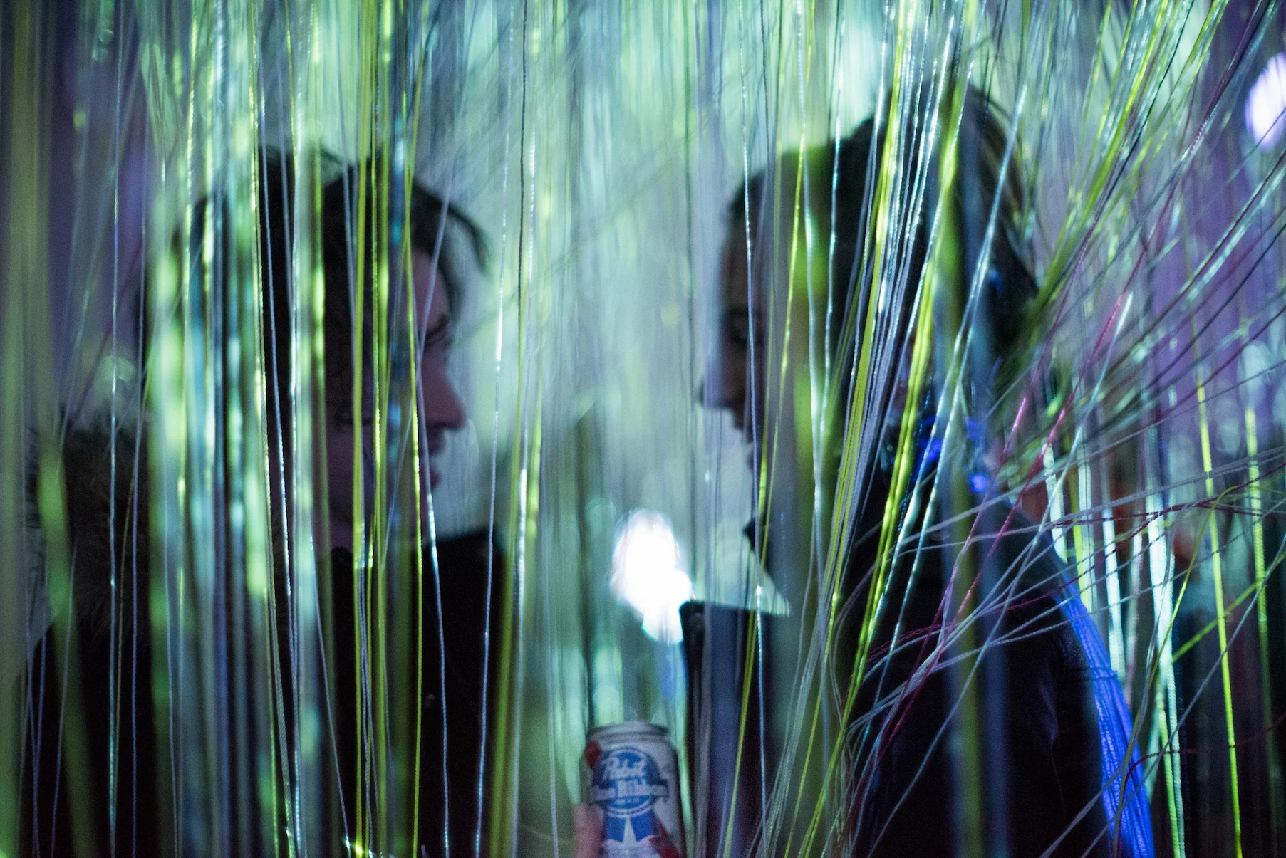 studiospacenyc string + light art installation