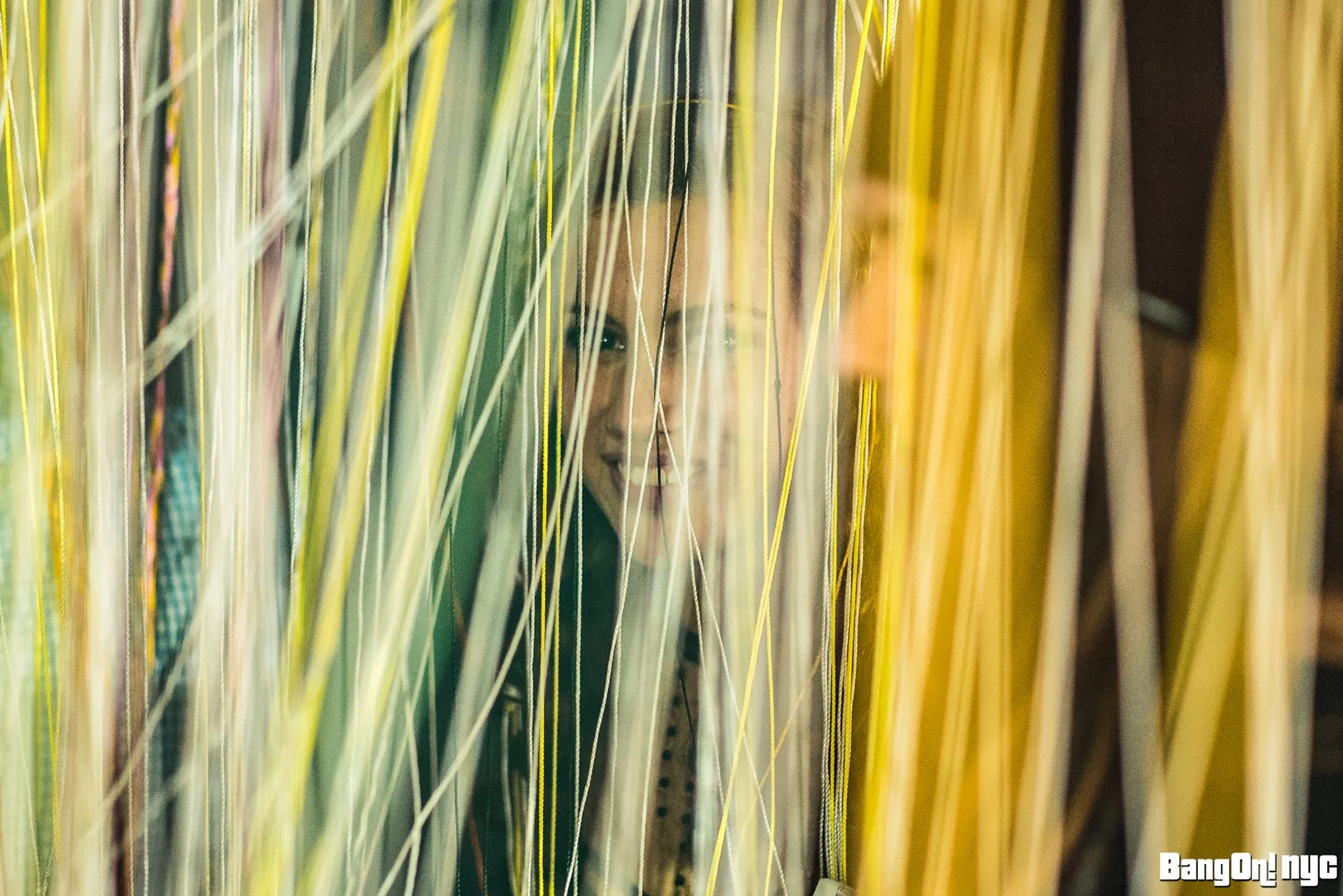 studiospacenyc string + light art installation