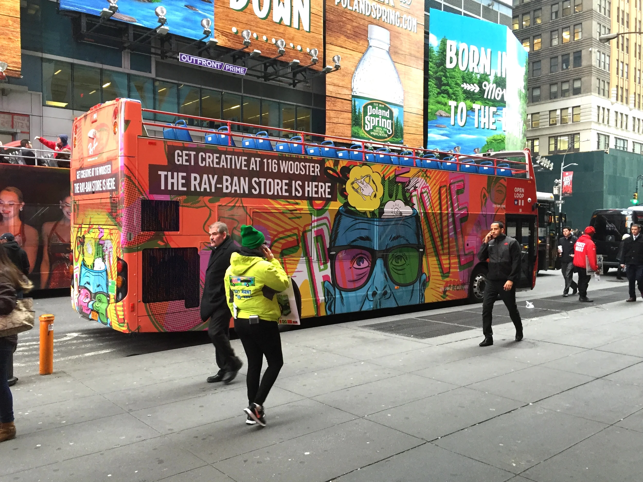  Spotted in Times Square. 