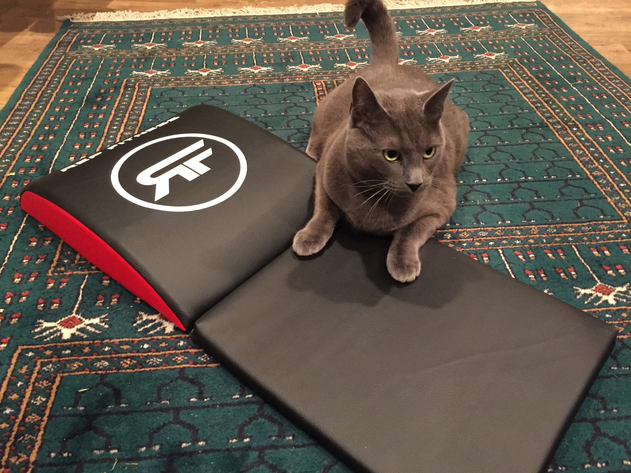  Crunches, situps, and other core workouts can be completed anywhere thanks to this well made Ab Support Pad with flip out tailbone protector. Rep Fitness uses higher quality materials than most other companies, including a high density foam core and