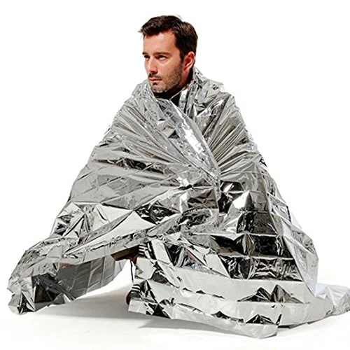 Emergency Mylar Blanket BUY ON AMAZON