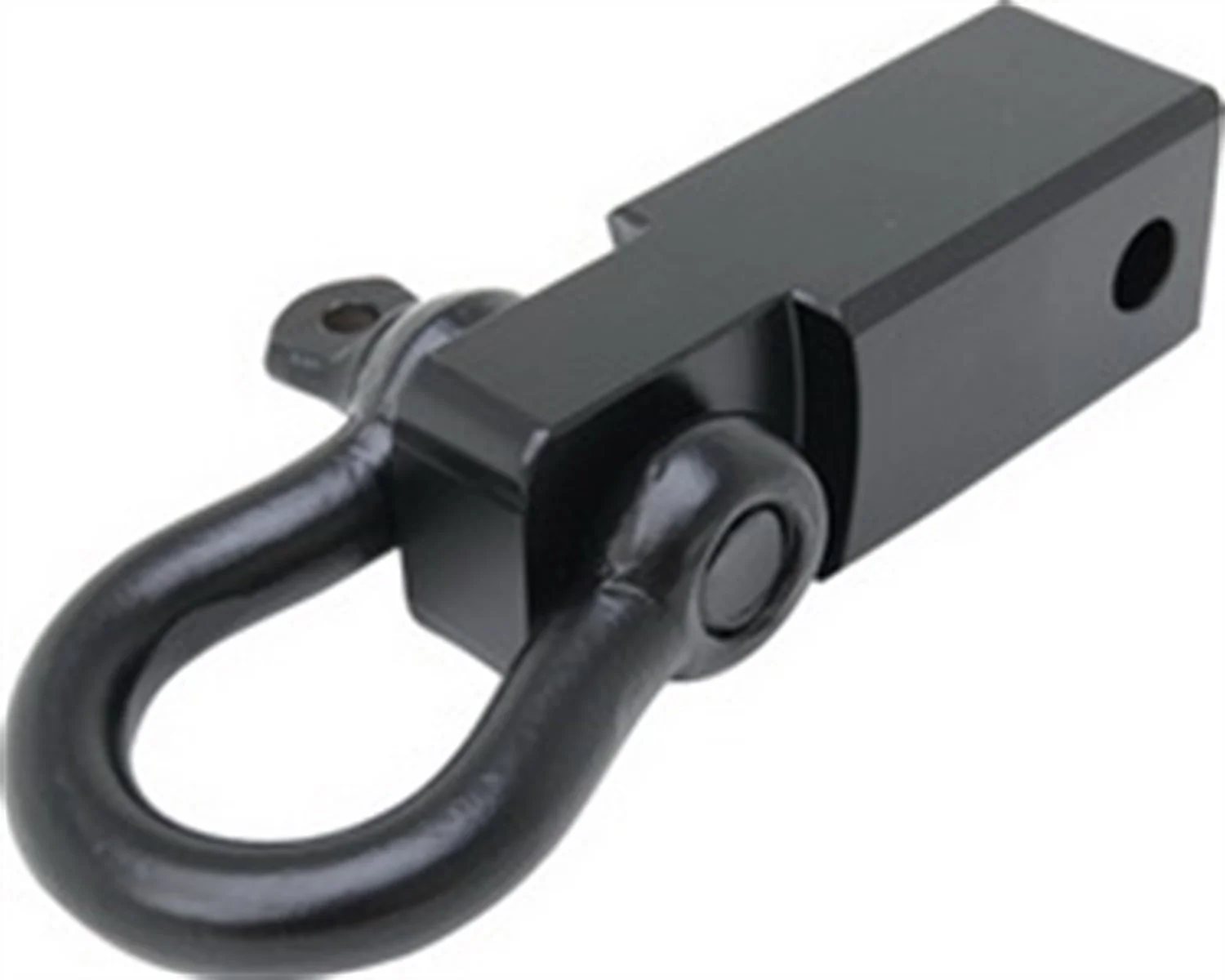 Receiver Hitch with 3/4" Shackle. Great for those with a 2" towing receiver. NEVER tow anyone out by simply looping a strap around the ball hitch. Using a D-Ring is the only safe way. BUY ON AMAZON