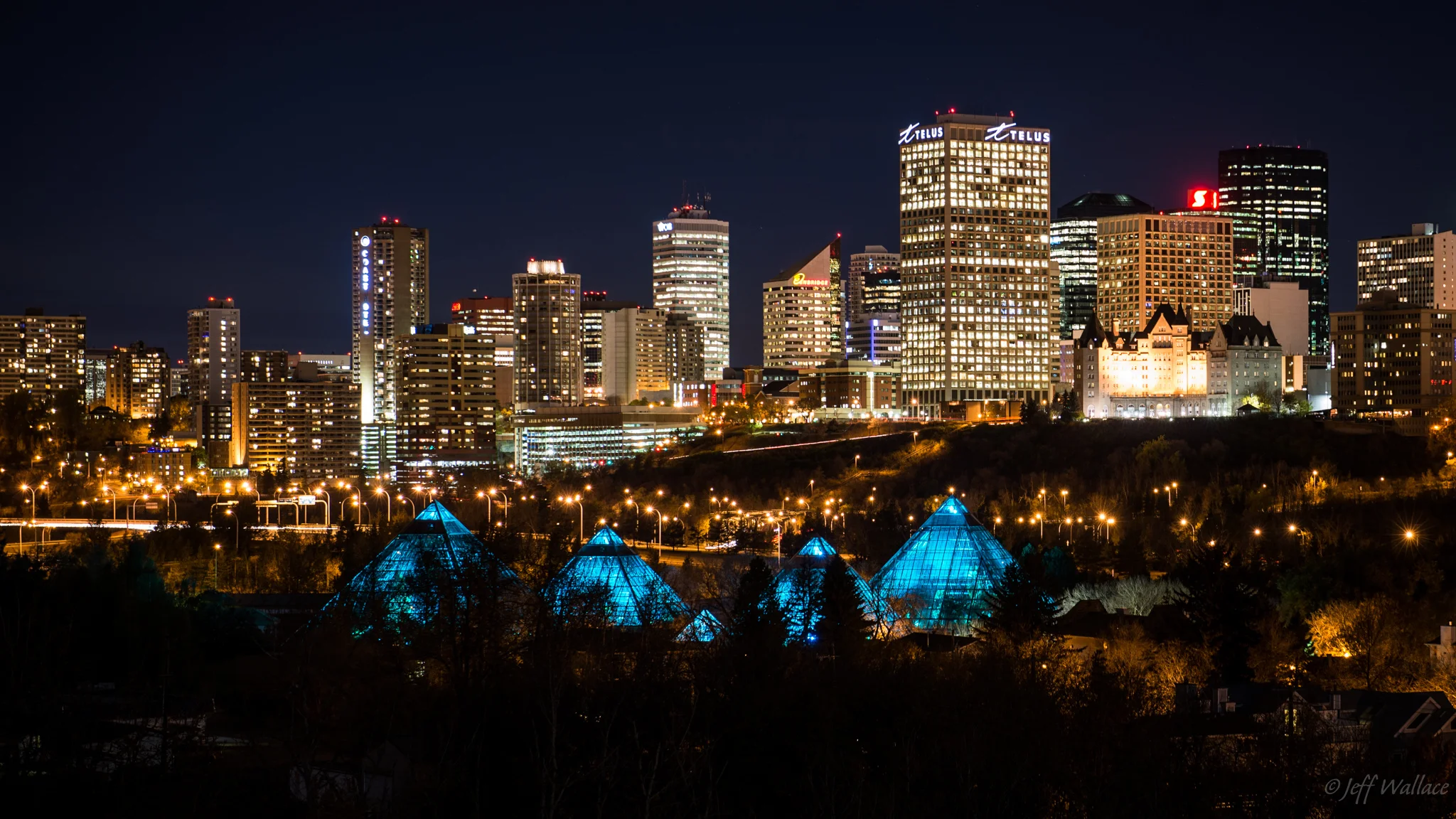 Edmonton Skyline by Jeff Wallace from Flickr