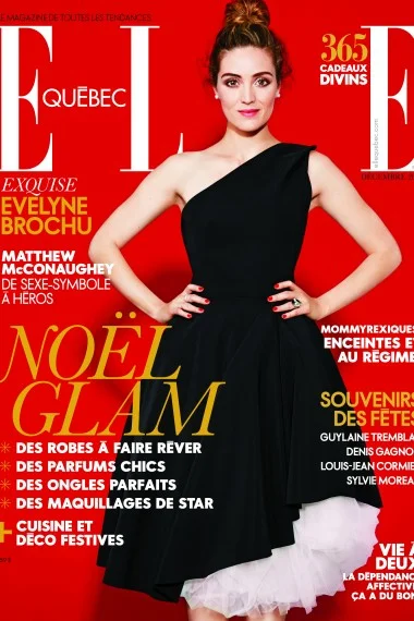 Evelyne Brochu Elle Magazine