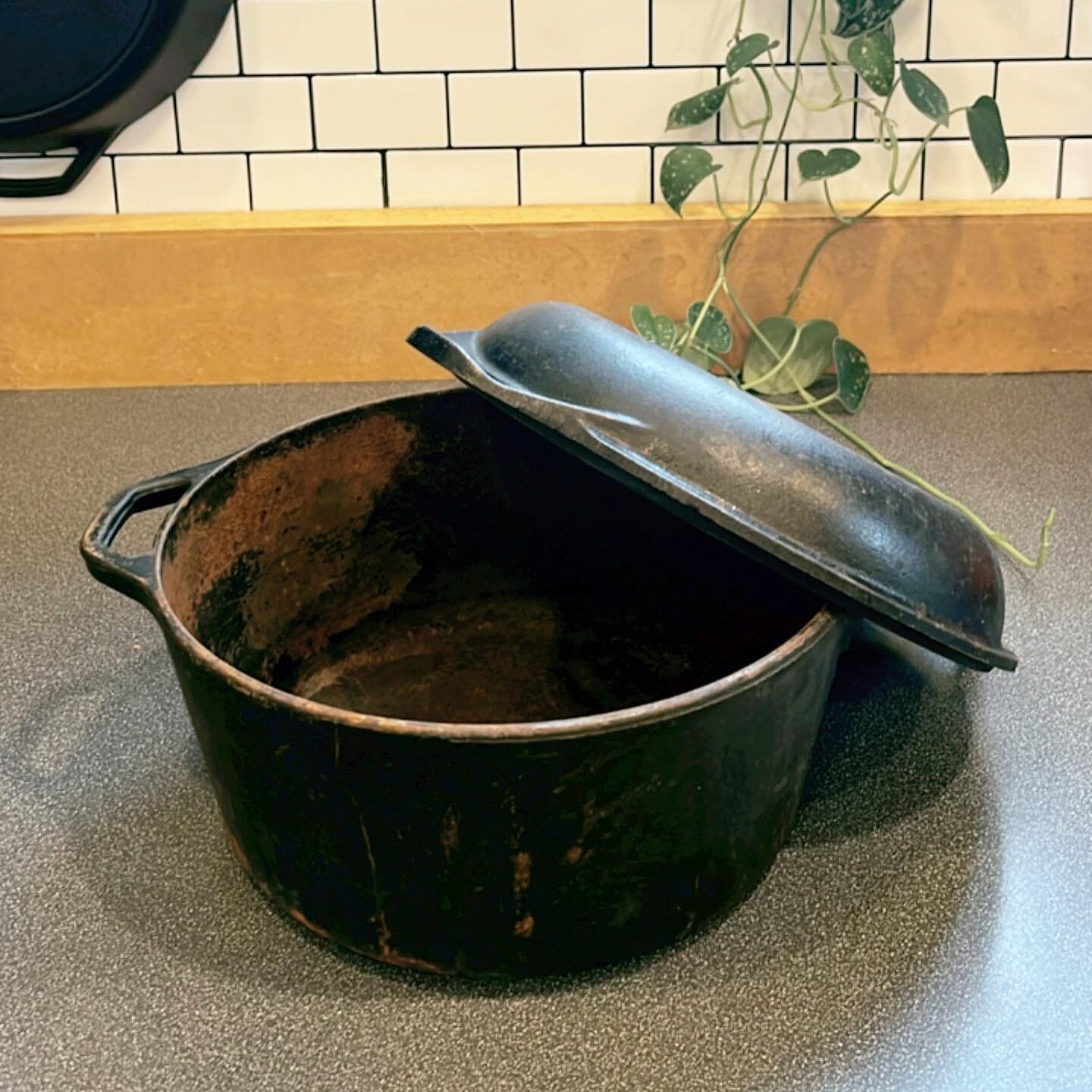 I really admire manufacturing pre-WW2 industrialization. Planned obsolescence wasn&rsquo;t a thing and items were built to last, be repaired and basically outlive us. 

Though this isn&rsquo;t a vintage piece, a cast-iron pan is an icon of a bygone e