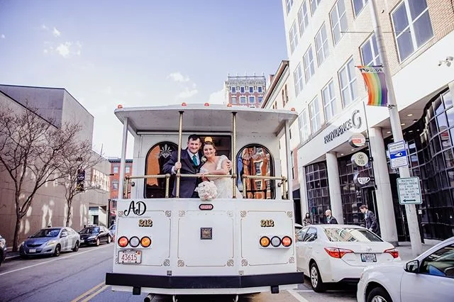 Congrats Jamie and Anthony! This is such a phenomenal photograph, captured right outside the Ballroom at the main entrance of the ProvidenceG. Photograph courtesy of Ashley Danielle Photography!

#providence #rhodeisland #ballroom #weddings #speciale