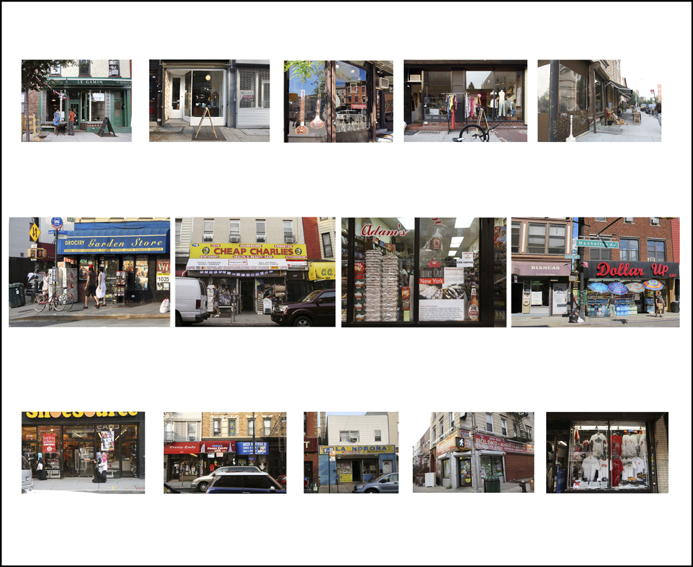 7. Storefronts (Diptych), left