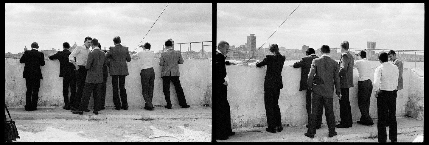 Soviet Sailors at El Morro, Havana